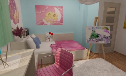 Dievčenská detská izba / Dolný Kalník