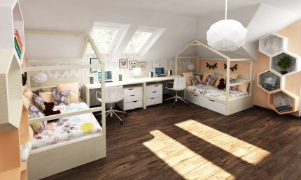 Vizualizácie detskej izby / Rajecké Teplice
