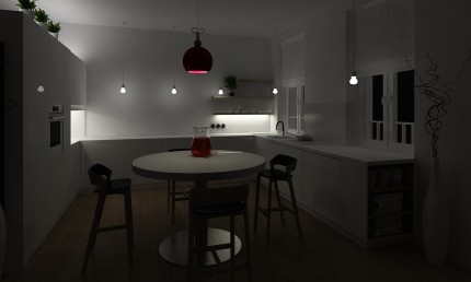 Moderná kuchyňa v minimalistickom štýle / Martin