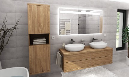 Projekt modernej kúpeľne / Velká Bystřica